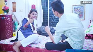 Innocent Desi Schoolgirl’s First Time: Step Brother Takes Her After Class