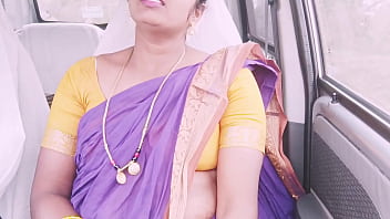 Desi Servant Girl Gets Nasty In The Backseat With Filthy Telugu Whispers.