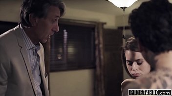Step-brother’s Forbidden Lust Unleashed As He Watches Step-sis Take Their Step-dad