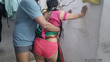 Saree-closed Desi Bhabhi Gets Wild And Wet All Night Long