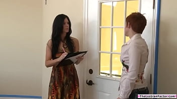 Petite Milf Gets Dominated By Her Insatiable Lesbian Client