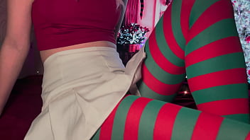 Naughty Christmas Amateur Fuck
