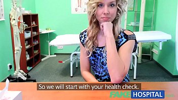 A Sleazy Quack Promises A Busty Blonde A Discount On A Boob Job If She Puts Out For Him.