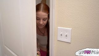 Naughty Ginger Teen’s Prank On Step-dad Takes A Deliciously Unexpected Turn