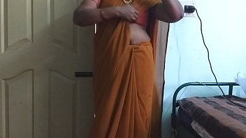 Desi Indian Vixen In A Vibrant Saree, Her Massive Tits Spilling Out As She Rubs Her Shaved Cunt And Pinches Her Hard Nipples, Moaning For More