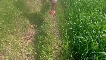 Sizzling Indian Aunty Gets Ravaged By Young Stud In Wild Outdoor Fuck