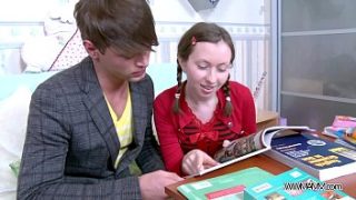 Naive Coed Submits To Her Professor’s Forbidden Anal Lessons.