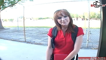 Innocent Teen With Petite Tits Gets Her Tight Pussy Filled After A Hot Pickup