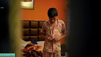 Young Stud Pounds His Gorgeous Roommate, Turning The Innocent Bhabhi Into His Naughty Sex Slave.