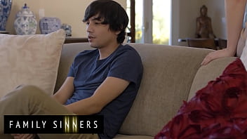 Stepmom Bunny Madison Comforts Stepson Ricky Spanish With A Steamy, Forbidden Embrace After His Heartbreak.