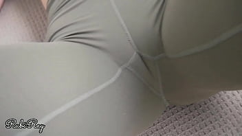 Filling My Step-sister’s Tight Yoga Pants With A Hot Creampie Just Before She Leaves For The Gym.