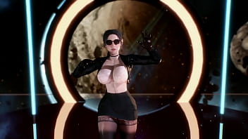 Curvy Korean Beauty With Thick Thighs Sways In A Steamy 3d Dance Cover