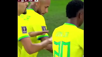 Brasil Arrombando O Cuzinho Da Coreia Ao Vivo! Neymar E O Bando Gozando Na Comemoração