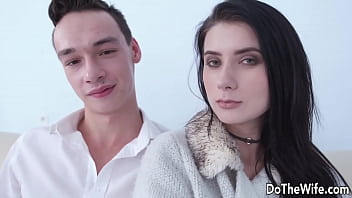 Stretching Nicole Black’s Gaping Asshole As Her Cuckold Quietly Jerks Off In The Corner