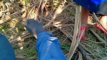 Desi Village Bhabhi Gets Wild And Raw In The Open Fields