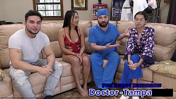 Dr Tampa’s Clinic: Mia & Xander’s Steamy Gyno Exam Turns Wild
