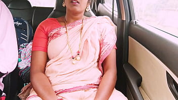 Desi Maid Gets Nasty In The Backseat, Moaning Filthy Telugu Words As She Rides Hard.