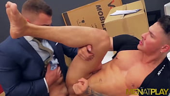 Apolo Fire’s Scorching Ass Gets Thoroughly Bred By The Suited Stud Diego Reyes