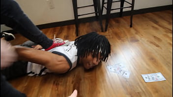 Midget Blonde Cops Raid Stash House And Seize A Massive Black Cock For Their Dirty Pleasure