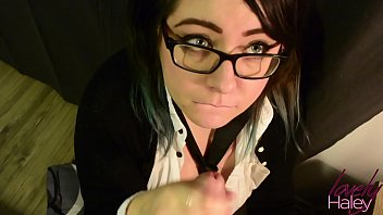 Daddy’s Little Girl Takes His Thick Cock Deep Down Her Throat For The Very First Time