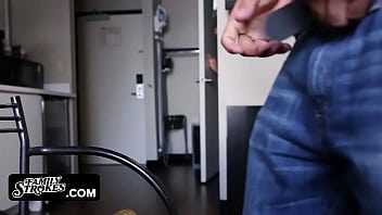 My Horny Teen Stepsis Can’t Resist Sliding Her Tight Fleshlight All Over Her Stepbro’s Hard Cock