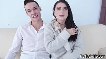 My Tiny Wife Nicole Black Craves Riding Hard Cock While Her Cuck Watches Every Bounce