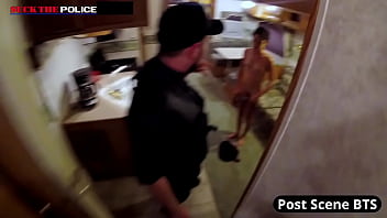 Sandra Chappelle Swallows And Spreads Her Way To Freedom After Relentless Harassment From The Local Pd, With Officer Tampa Getting A Steamy Re-up On Suckthepolice.com.