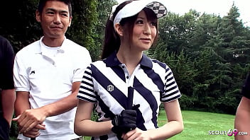 Golf Lesson Turns Into A Filthy Blowbang For A Naughty Japanese Teen