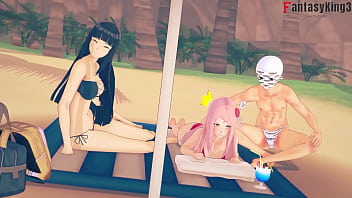 Hinata’s Getting Railed And Sakura’s Burning With Jealous Lust In This Wild Naruto Xxx Film