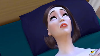 Dripping Wet From The Pool, I Pound My Korean Stepmom’s Tight Pussy In A Steamy, Raw Fuck Scene.