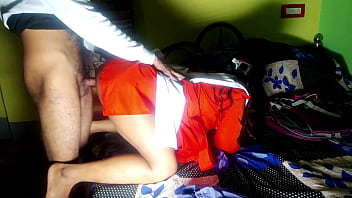 Naughty Schoolgirl Gets Pounded Doggystyle By Boyfriend In Steamy Home Fuck With Hindi Dirty Talk