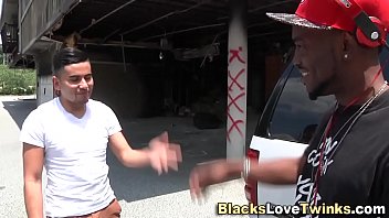 Horny Twink Gets His Tight Hole Stretched And Filled By A Massive Black Cock