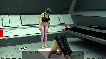 Stranded In Space #91: A Busty Milf’s Deep Stretch And Cosmic Pleasures