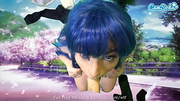 Sultry Young Vixen Grinds On Sybian As She Takes Multiple Floating Dildos In Her Mouth