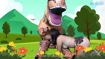 Prehistoric Pleasure: Madi Laine’s Primal Dino Suck